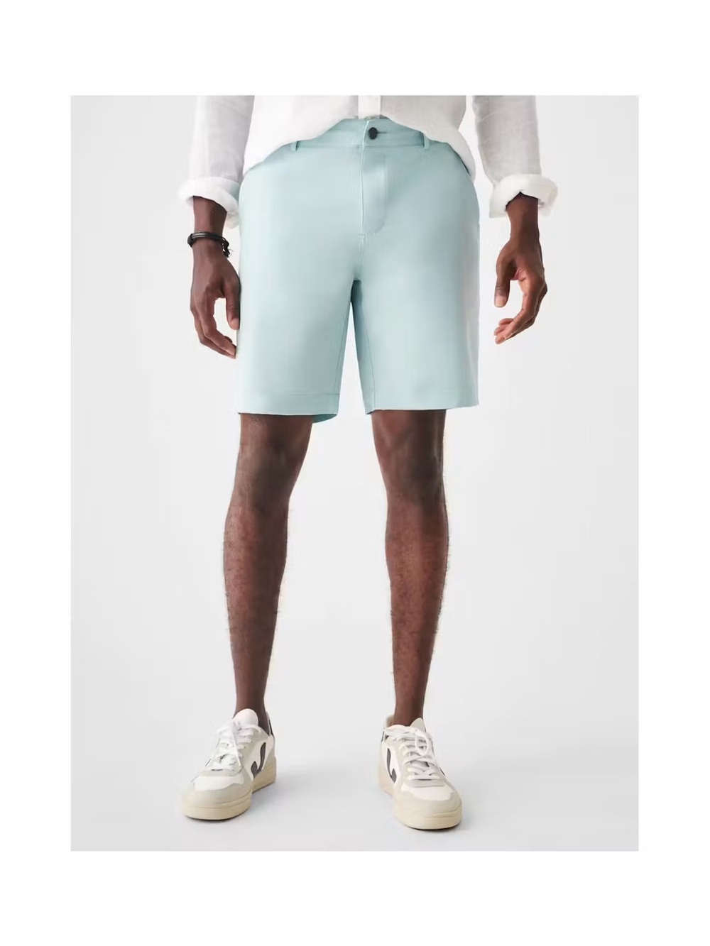 Faherty All Day Shorts Seafoam Green Size 32